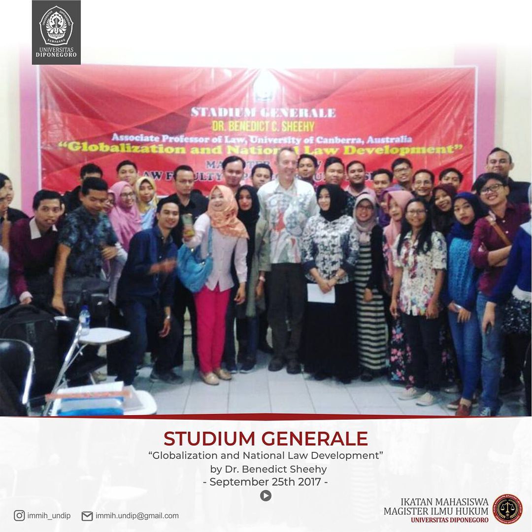 General Studium: “Globalization and National Law Development”