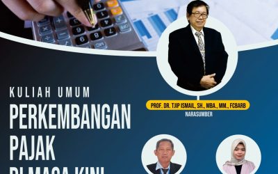 Public Lecture: “TODAY’S TAX DEVELOPMENT”