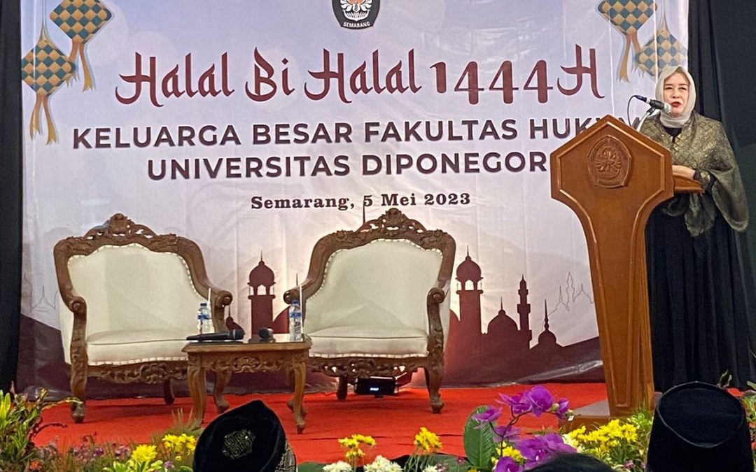 Halal Bihalal 1444H: Kumpul Ramah Keluarga Besar Fakultas Hukum